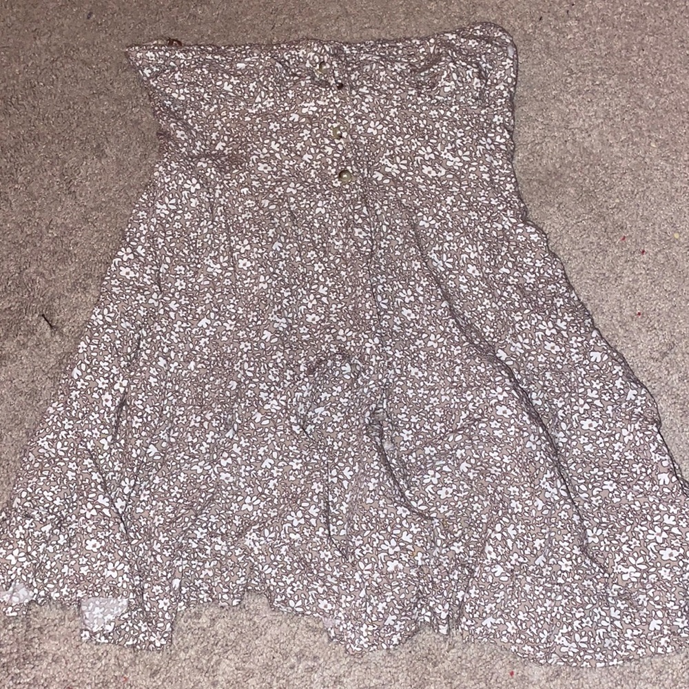 Strapless aeropostle dress